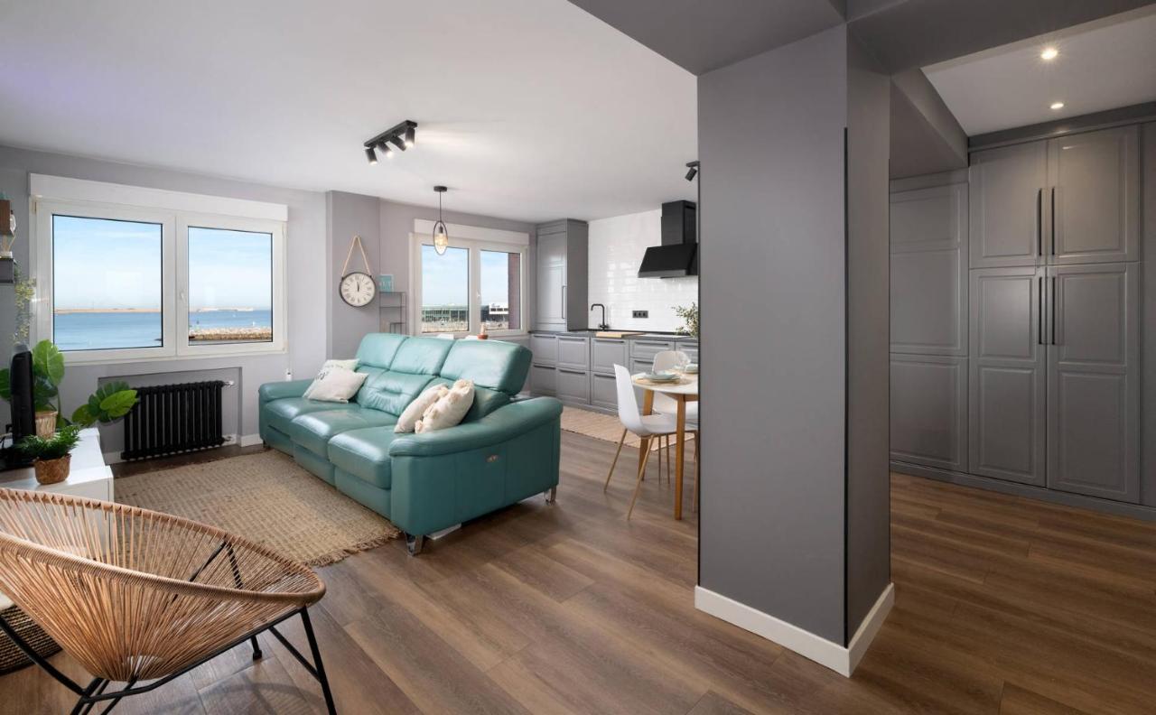 Apartamento Sunset Playa Poniente - Vistas Al Mar Y Centrico Gijón Exterior foto